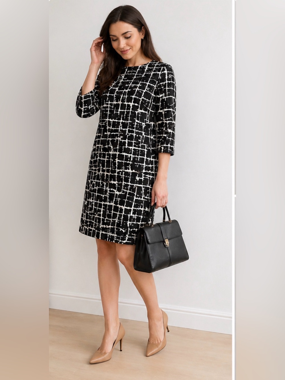 Marni Silk Abstract Print Dress – Made in Italy – Size IT 38
